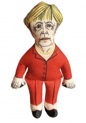 Angela Merkel dog toy, political dog toy, celebrity dog toy, personalized doll, celebrity doll