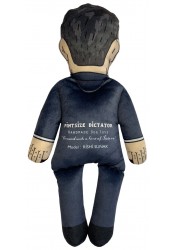 Rishi Sunak doll, Sunak parody doll, political plush doll