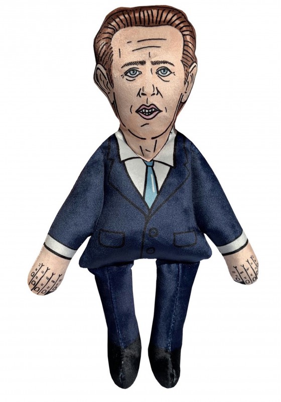 Sebastian Kurz dog toy, political dog toy, personalized doll, celebrity doll