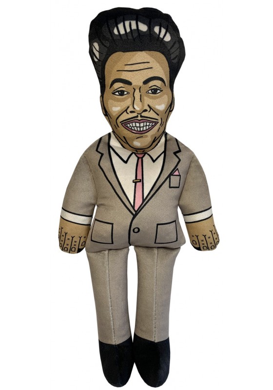 Little Richard doll, celebrity plush doll, rock and roll singer doll