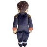 Napoleon plush doll, Bonaparte Napoleon doll, parody textile dictator doll