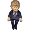 Benjamin Netanyahu doll, politican plush doll, political doll