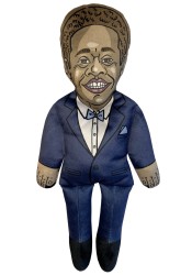 Dom Okon doll, black teenager musician