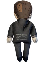 Quentin Tarantino doll, Tarantino plush, tarantino dog toy, parody doll