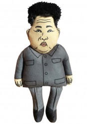 Kim Jong un dog toy, political dog toy, parody doll, personalized doll, celebrity doll