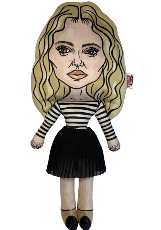 Lily-Rose Depp doll, celebrity plush doll, the idol plush doll