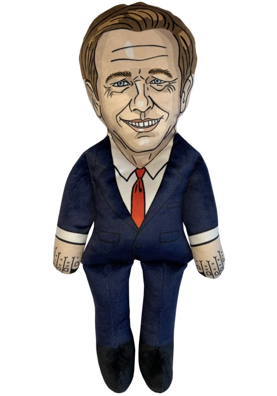 Ron DeSantis doll, political plush doll, DeSantis plush doll