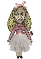 Carrie Bradshaw doll,...