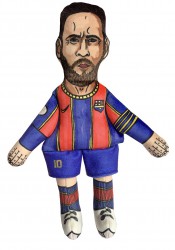 Lionel Messi dog toy,...