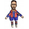 Lionel Messi dog toy, celebrity plush doll, parody dog toy, personalized doll