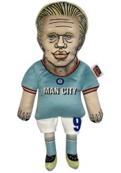 Erling Haaland doll, Manchester City footballer doll, Haaland plush doll