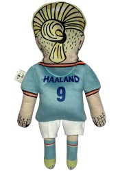 Erling Haaland doll, Manchester City footballer doll, Haaland plush doll