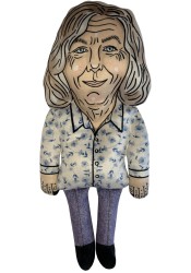 James May plush doll, Top Gear celebrity plush, textile doll