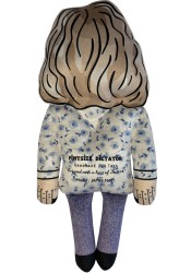 James May plush doll, Top Gear celebrity plush, textile doll